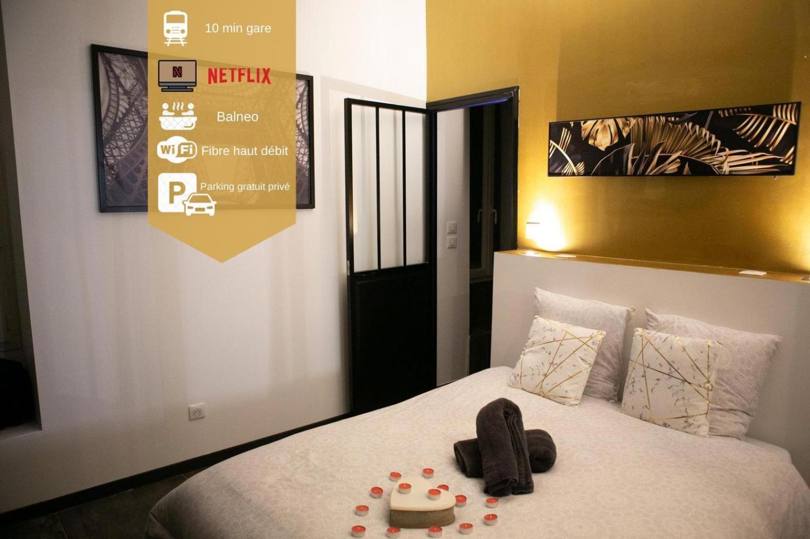 Loft De Courcaille - Balneo - Free Parking - Wifi Apartment Орлеан Екстериор снимка